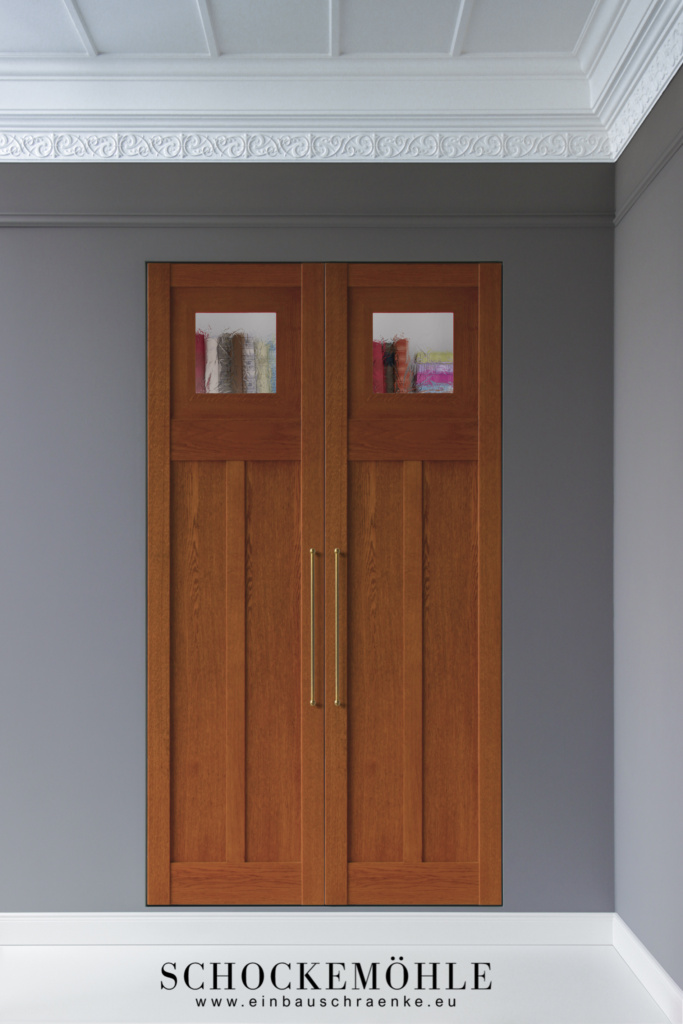 SE16-Echtholz Einbauschrank