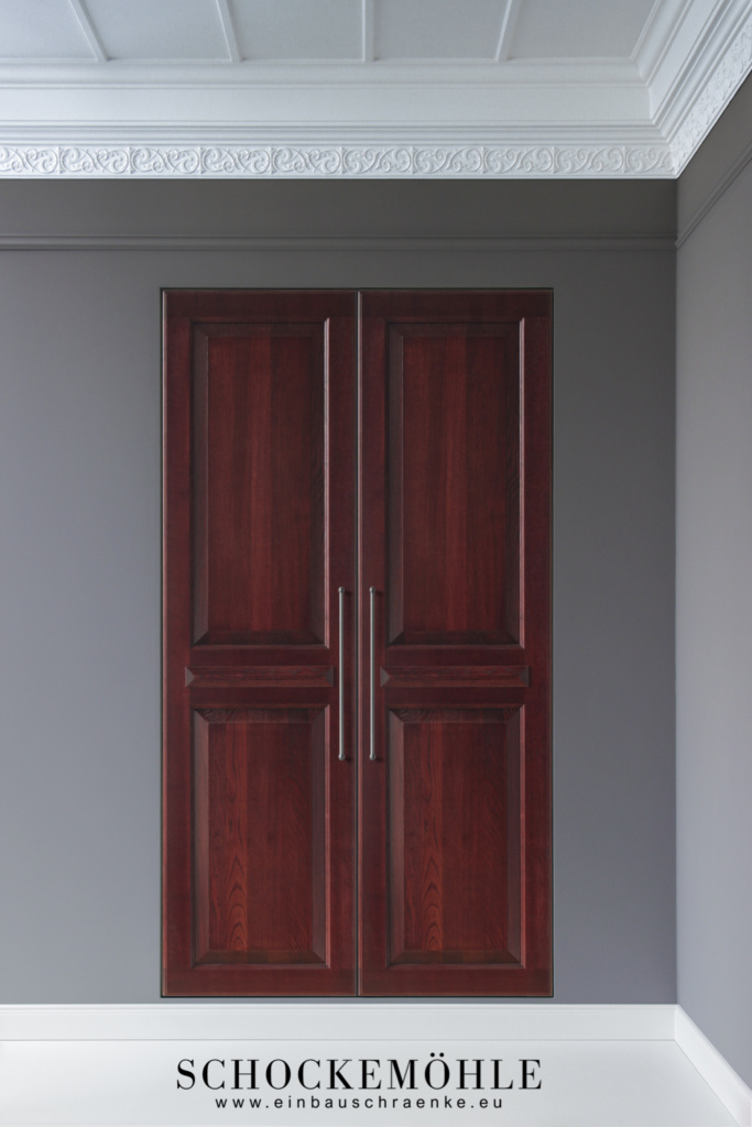SE17-Echtholz Einbauschrank