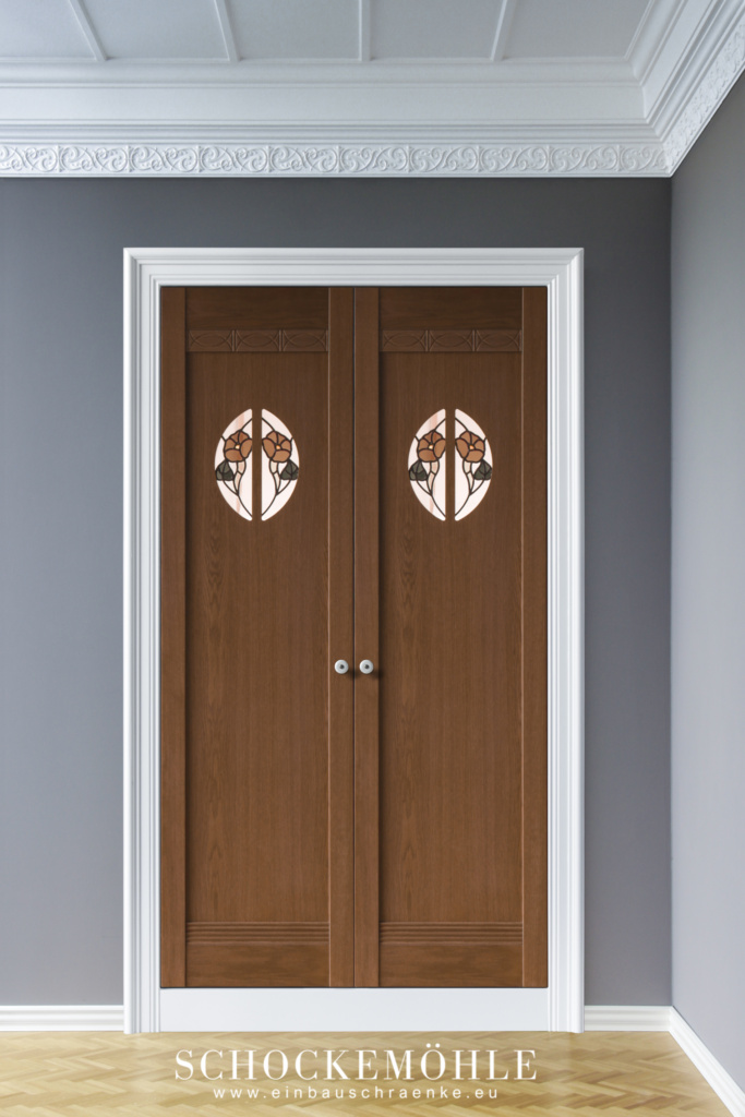 SE19-Echtholz Einbauschrank